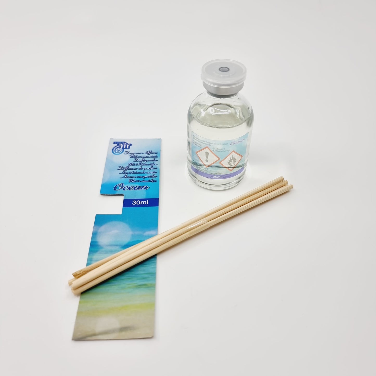 Diffuseur de parfum avec 5 bâtonnets - Ocean