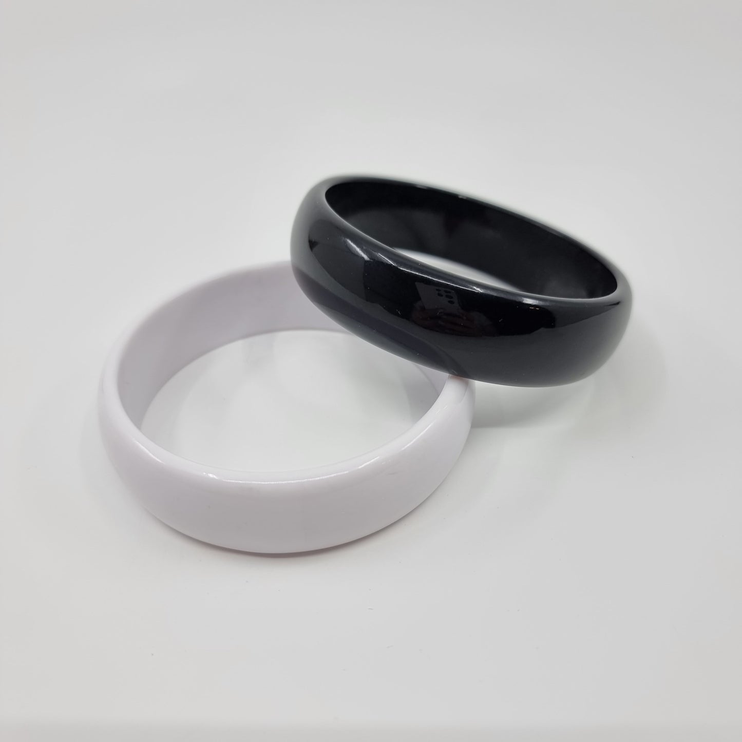 Bracelet duo noir & blanc