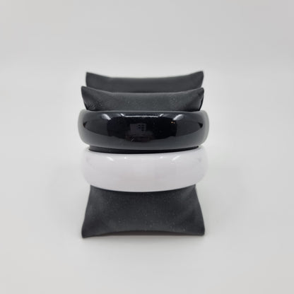 Bracelet duo noir & blanc