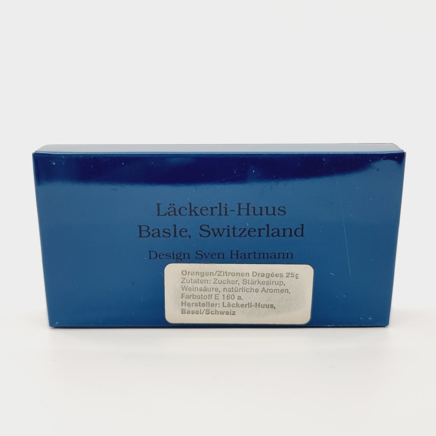 Petite boîte en métal - Läckerli-Huus Switzerland (2 pièces) (Modèle n°43)