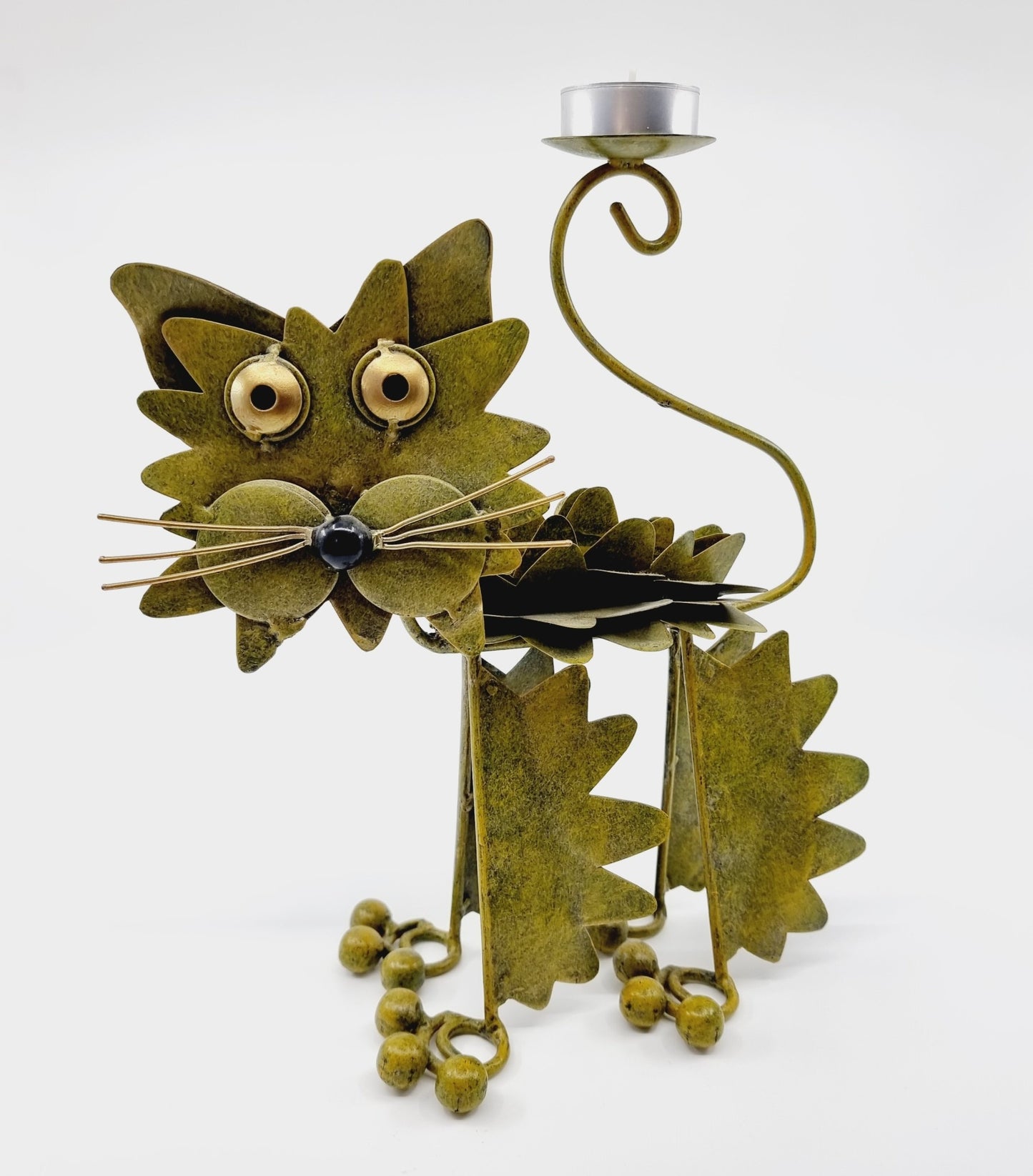 Porte-bougie - Chat (Modèle n°87)