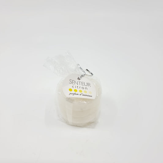Galets de cire parfumée à fondre - Citron