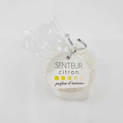 Galets de cire parfumée à fondre - Citron