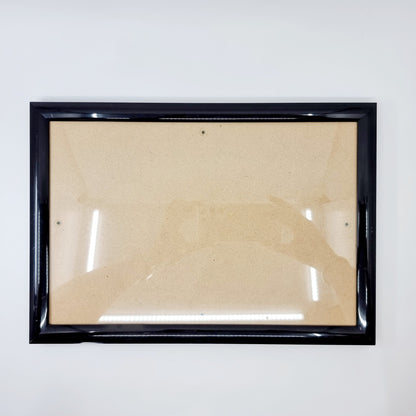 Cadre photo noir en plastique