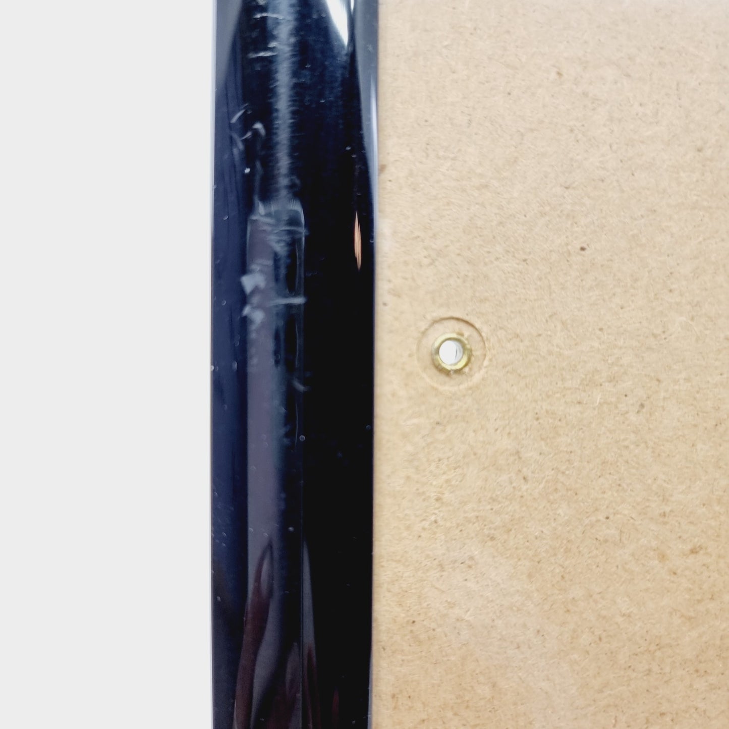 Cadre photo noir en plastique