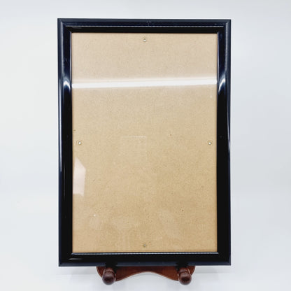 Cadre photo noir en plastique