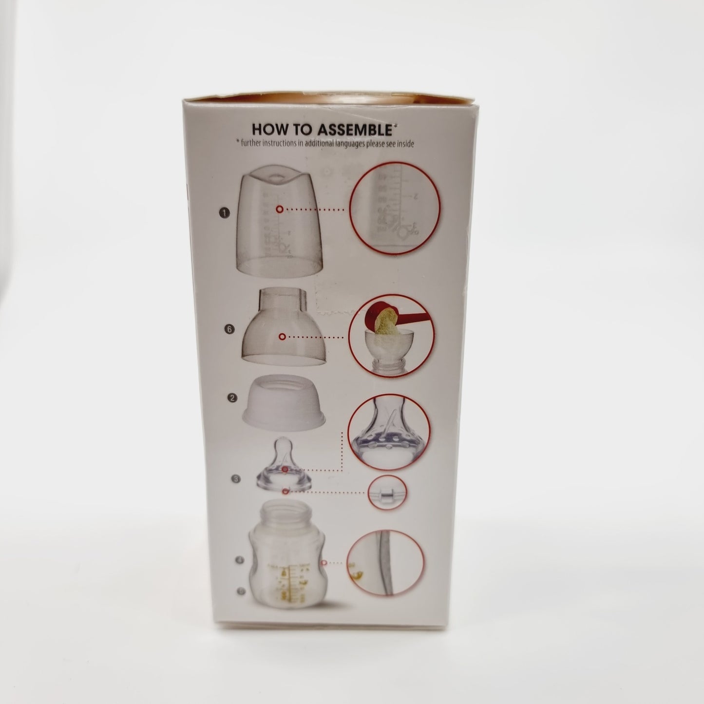 Biberon anti-colique, 120 ml - I love mama