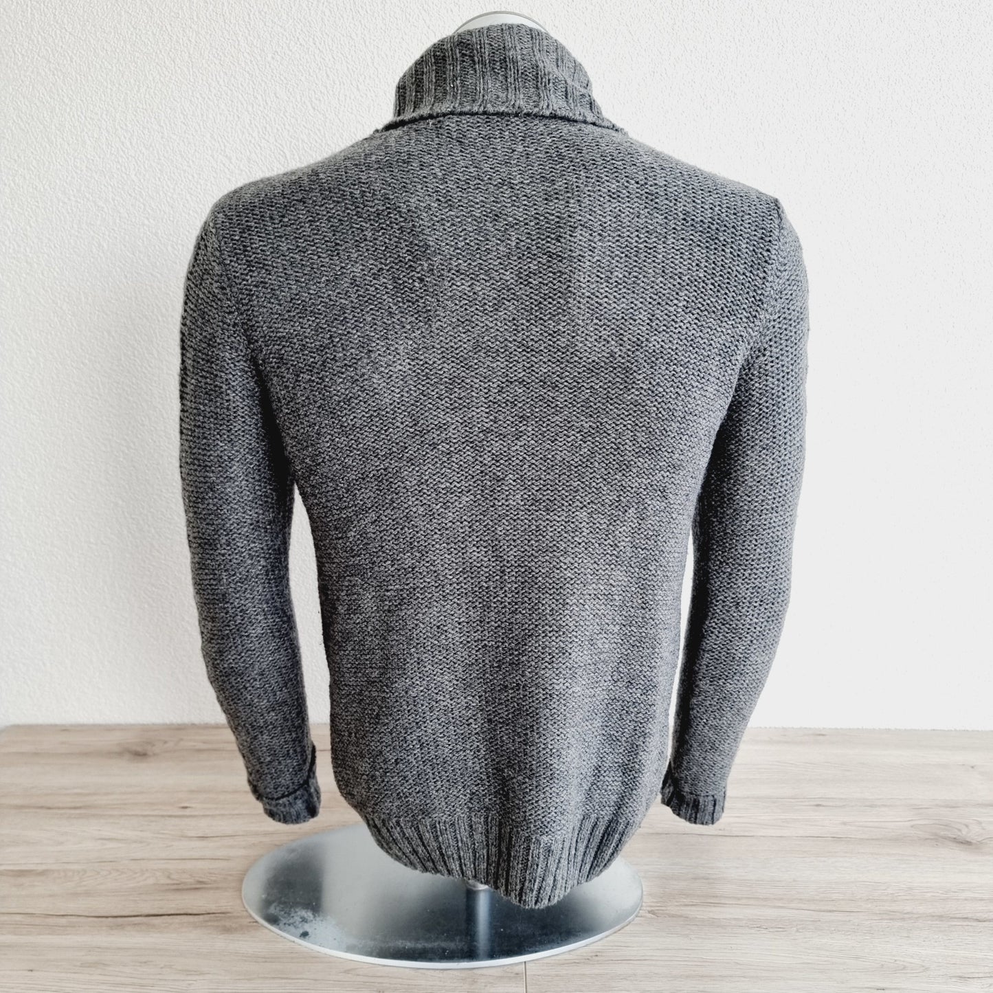 Pullover col roulé en maille (SIZE : XS)