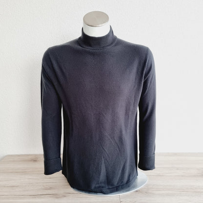 Pull noir à col montant - Ted (SIZE : L)