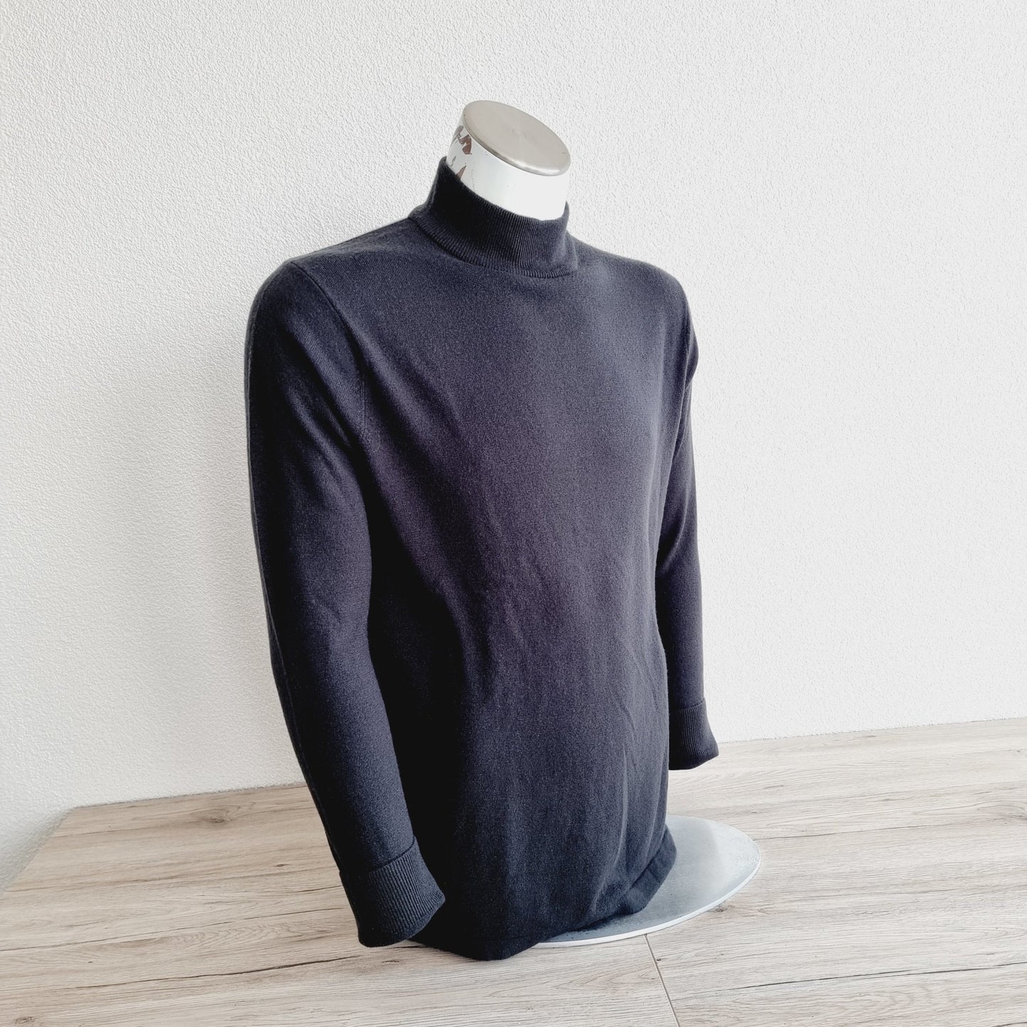 Pull noir à col montant - Ted (SIZE : L)