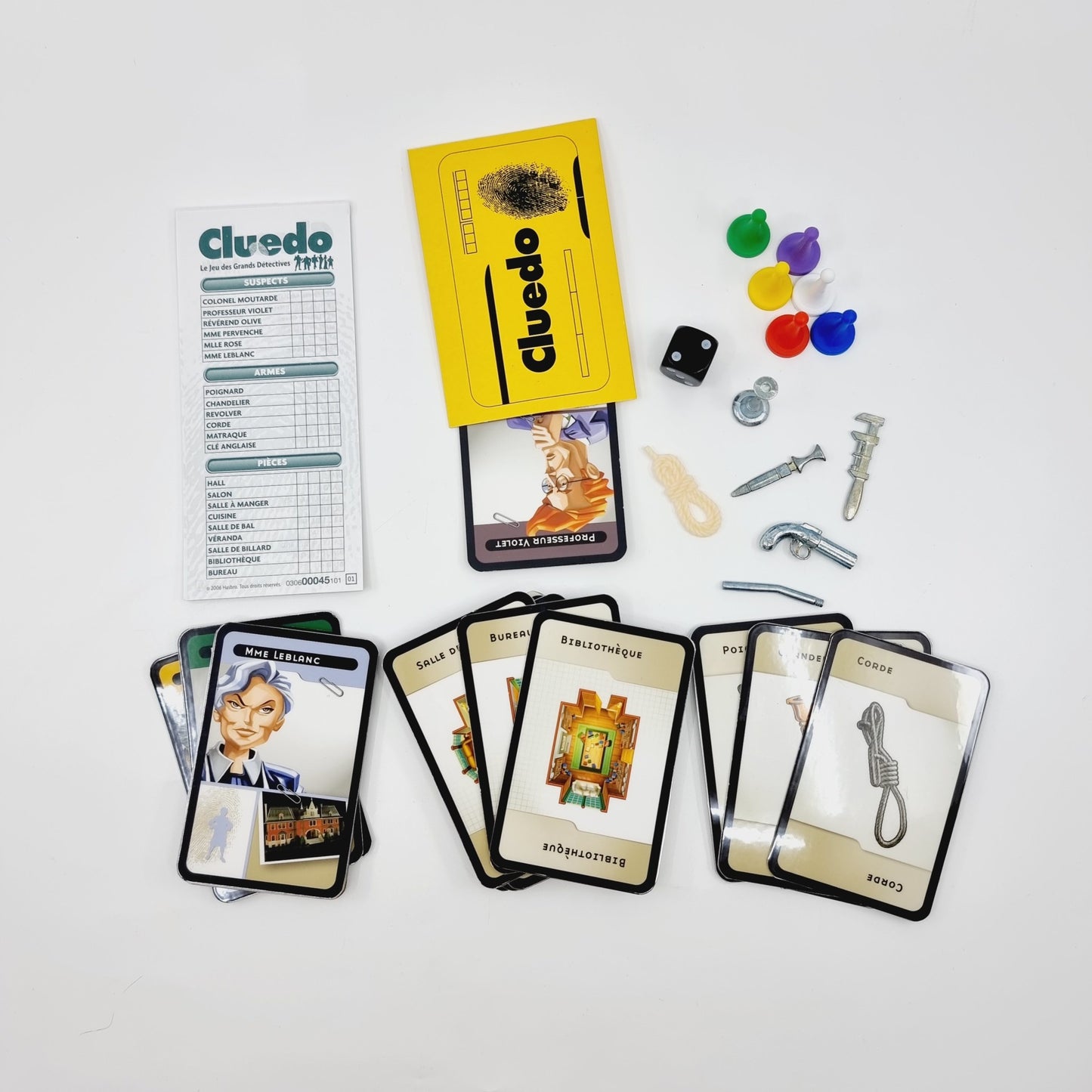 Cluedo,  le jeu d'enquête et de déduction