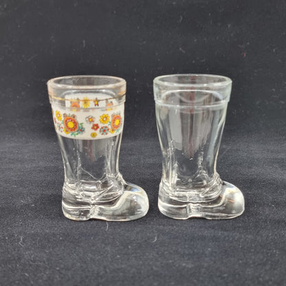 Verre à liqueur en forme de botte (5 pièces)