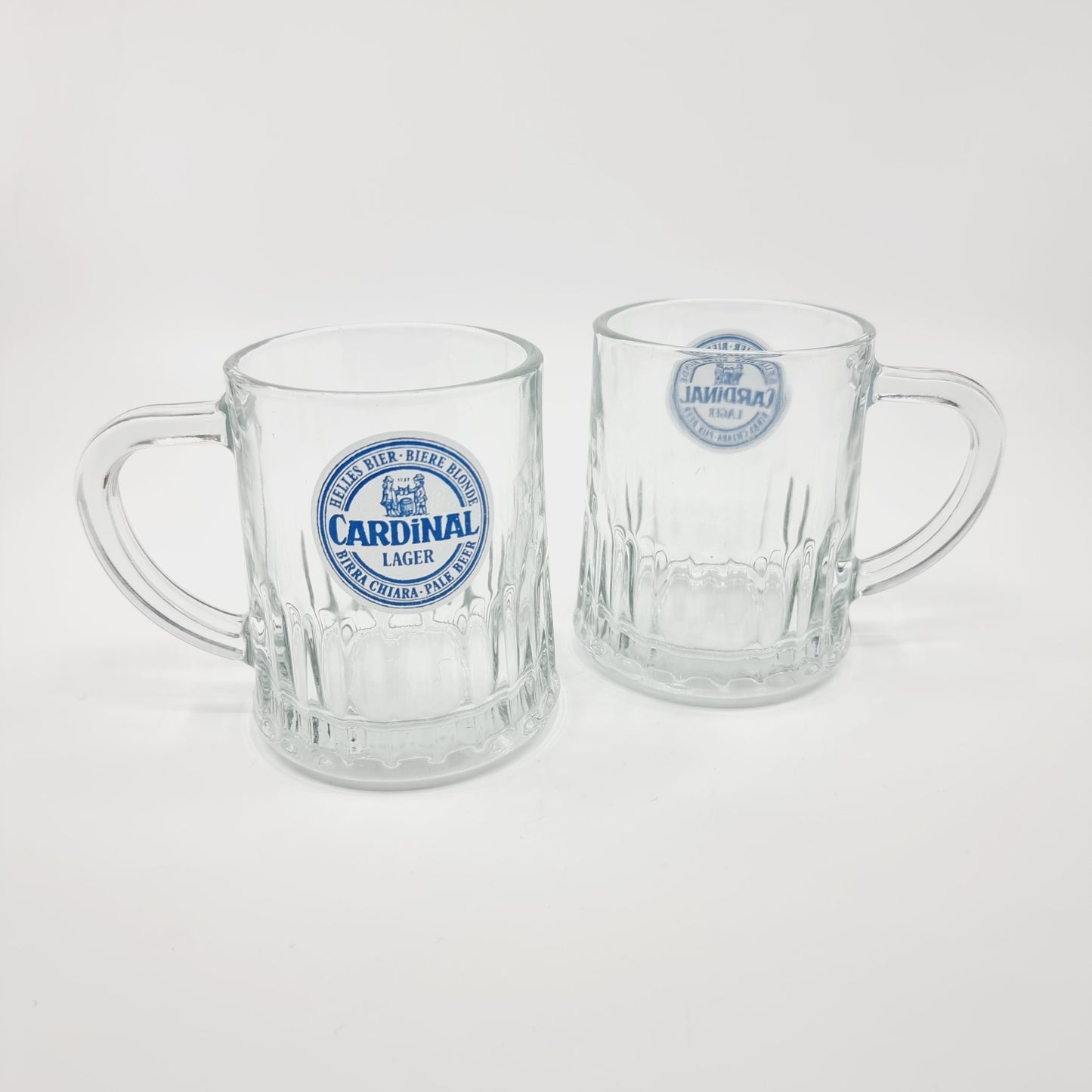 Chope de bière Cardinal (2 pièces)