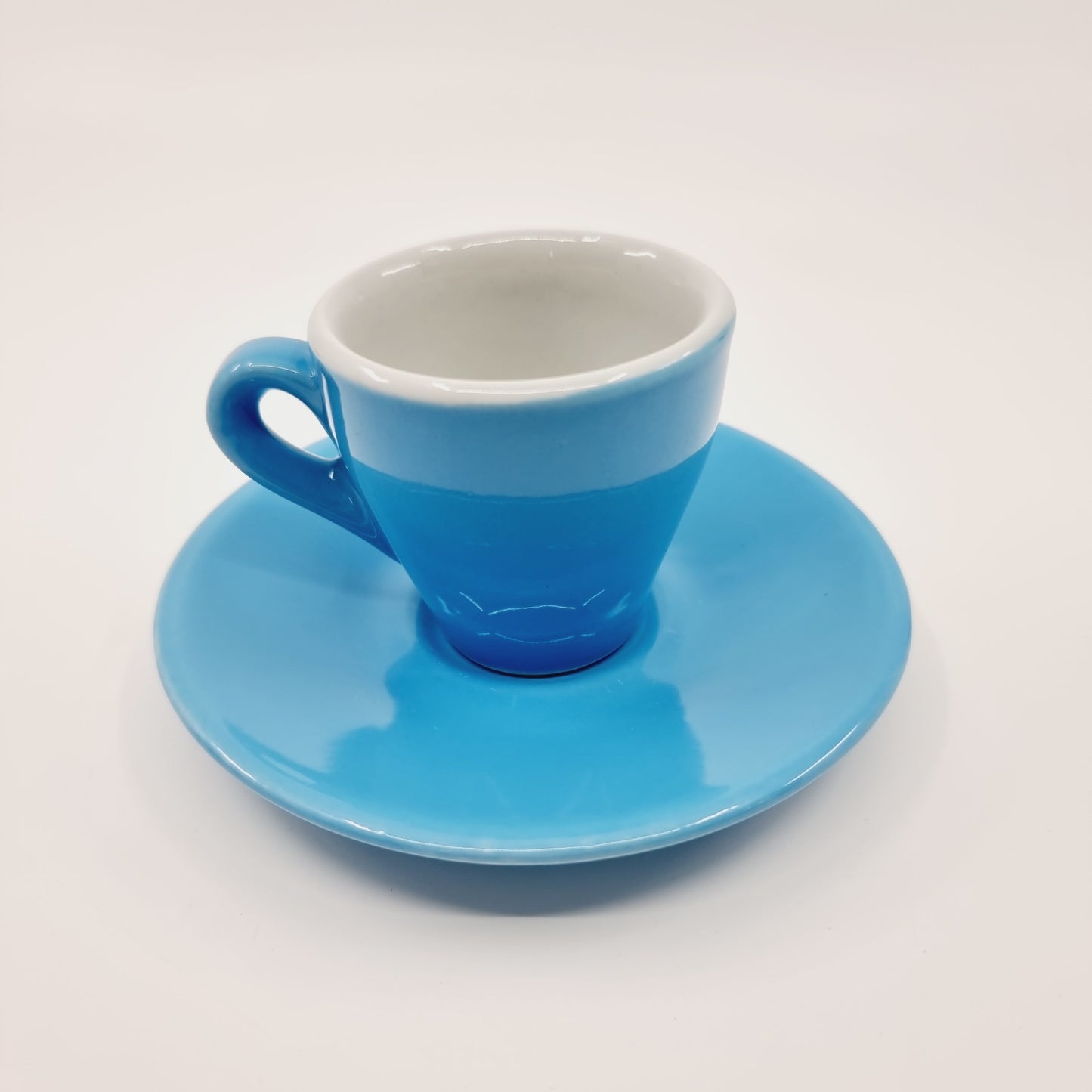 Tasse & sous-tasse à espresso - bleu (2x4 pièces)