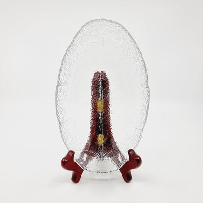 Plat en verre - feuille