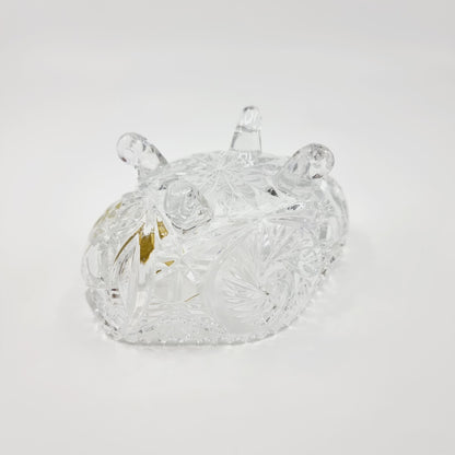 Coupelle sur pied - Cristal au plomb