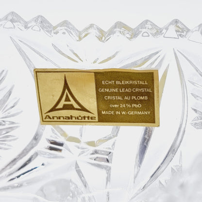 Coupelle sur pied - Cristal au plomb