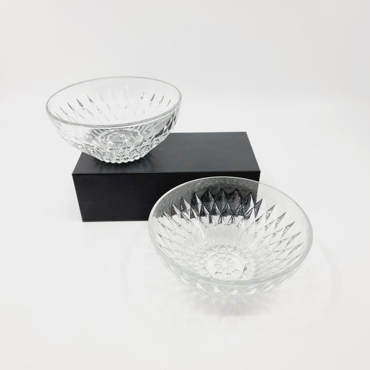Coupelle en verre (2 pièces)