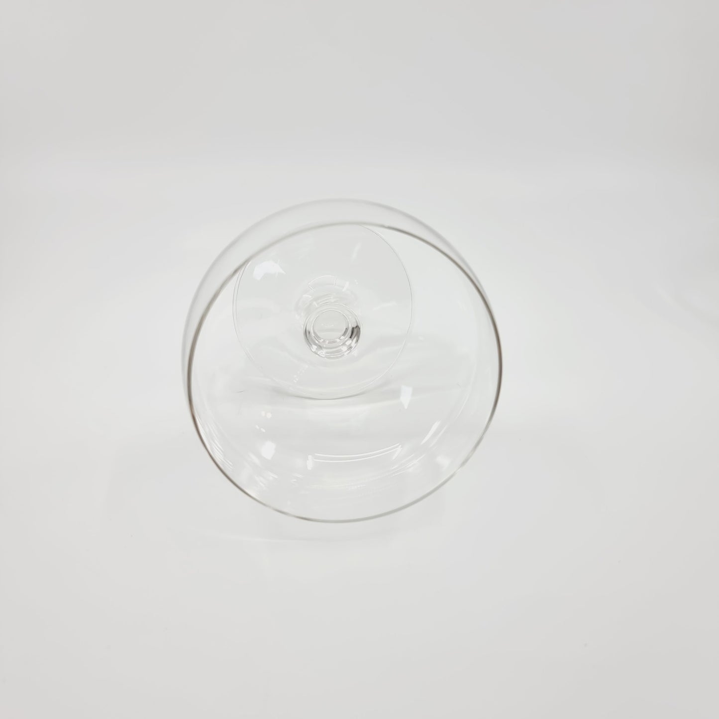 Coupe sur pied en verre (2 pièces)