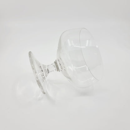 Coupe sur pied en verre (2 pièces)