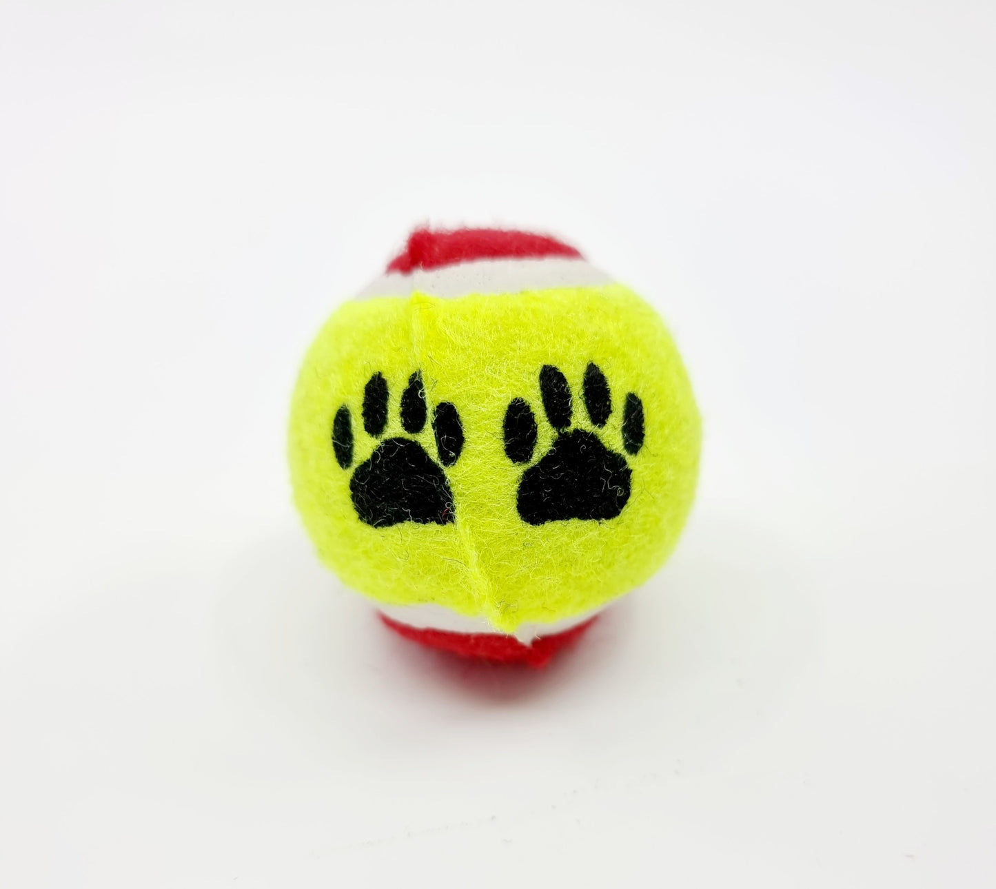 Jouet pour chien - balle de tennis rouge