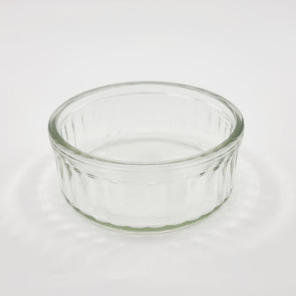Ravier en verre à bord cannelé pour le four (à la pièce)