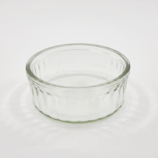 Ravier en verre à bord cannelé pour le four (à la pièce)