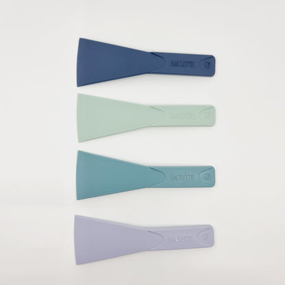 Spatule pour raclette - multicolore (4 pièces)