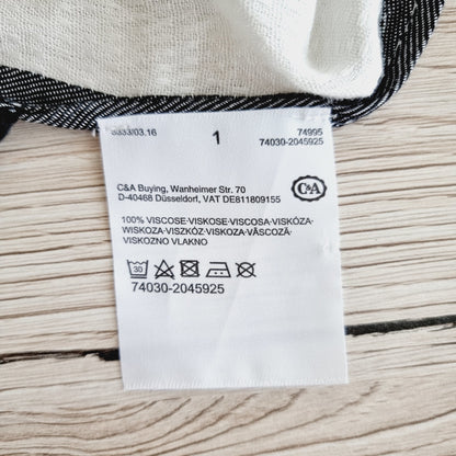 Châle - noir & blanc