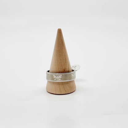 Bague argentée - papillon (SIZE : 22) - Modèle n°2