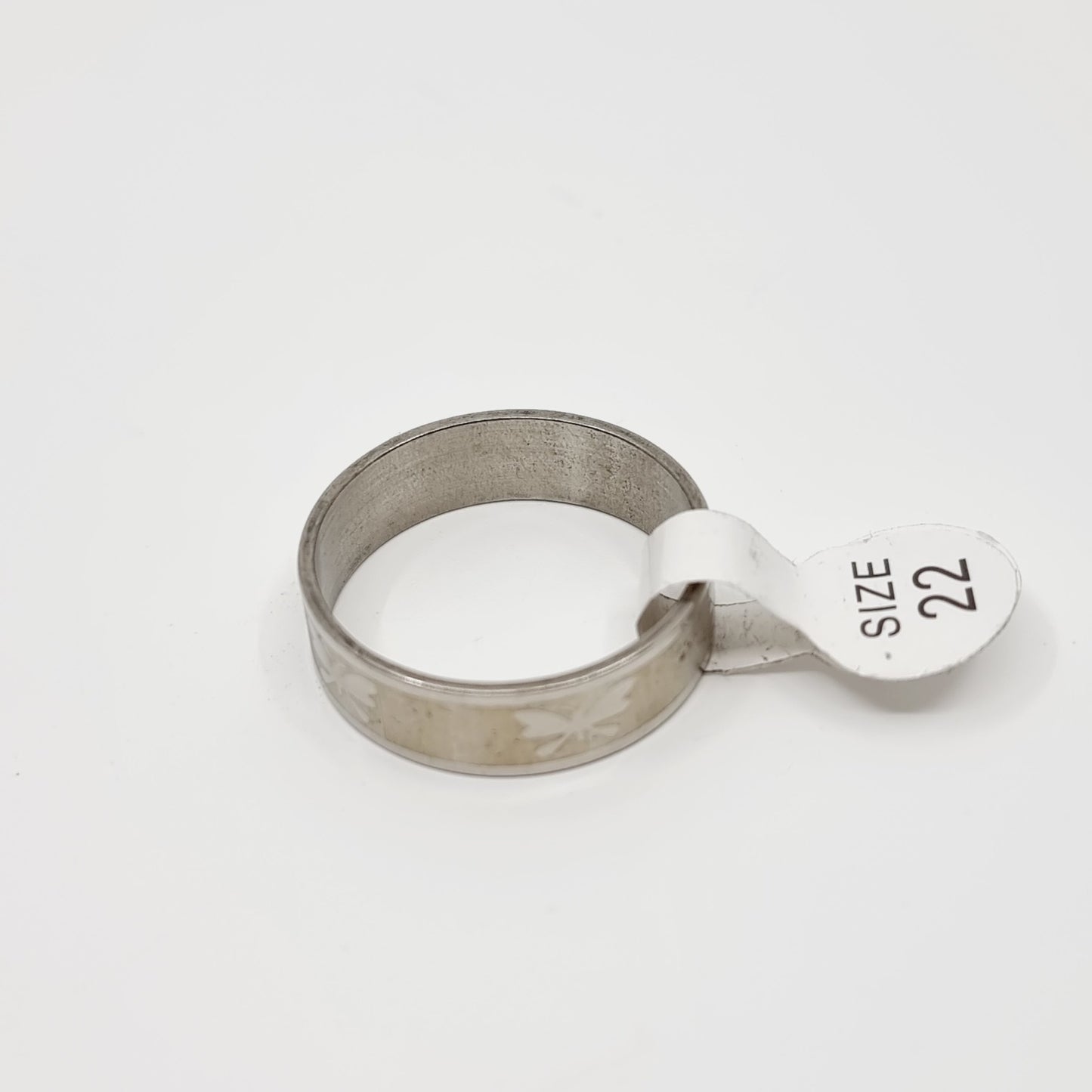 Bague argentée - papillon (SIZE : 22) - Modèle n°2