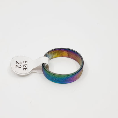Bague irisée - pailletée (SIZE : 22) - Modèle n°3