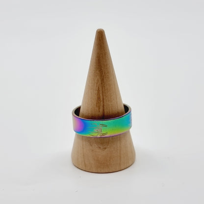Bague irisée - araignée (SIZE : 20) - Modèle n°11