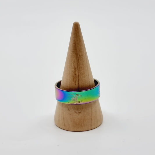 Bague irisée - araignée (SIZE : 20) - Modèle n°11
