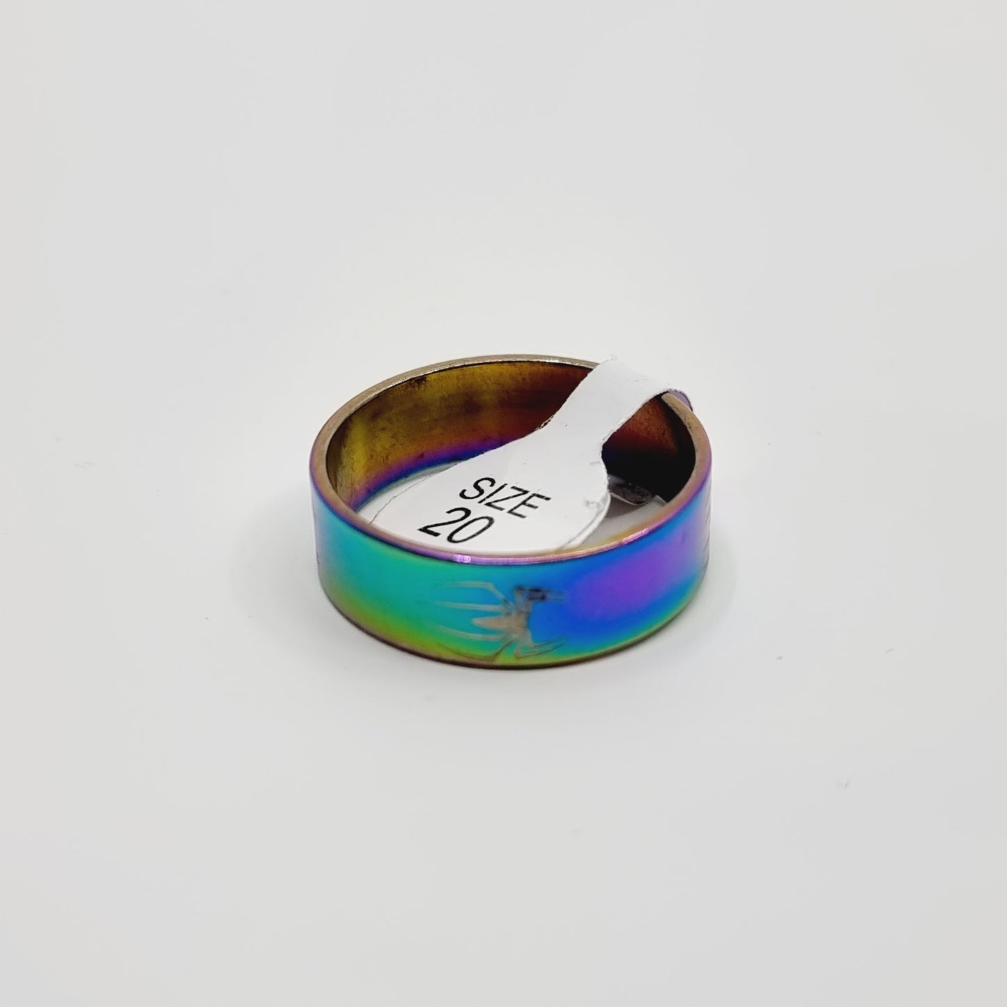 Bague irisée - araignée (SIZE : 20) - Modèle n°11