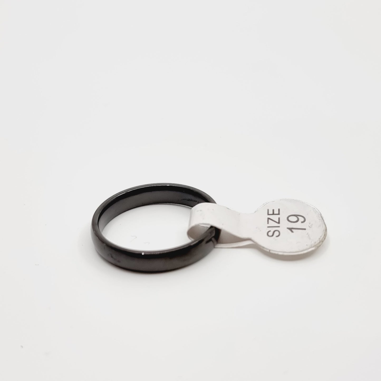 Bague noire - fine (SIZE : 19) - Modèle n°17