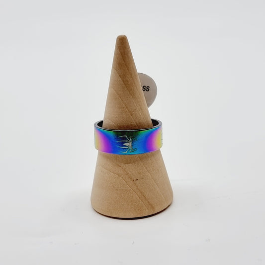 Bague irisée - araignée (SIZE : 18) - Modèle n°26