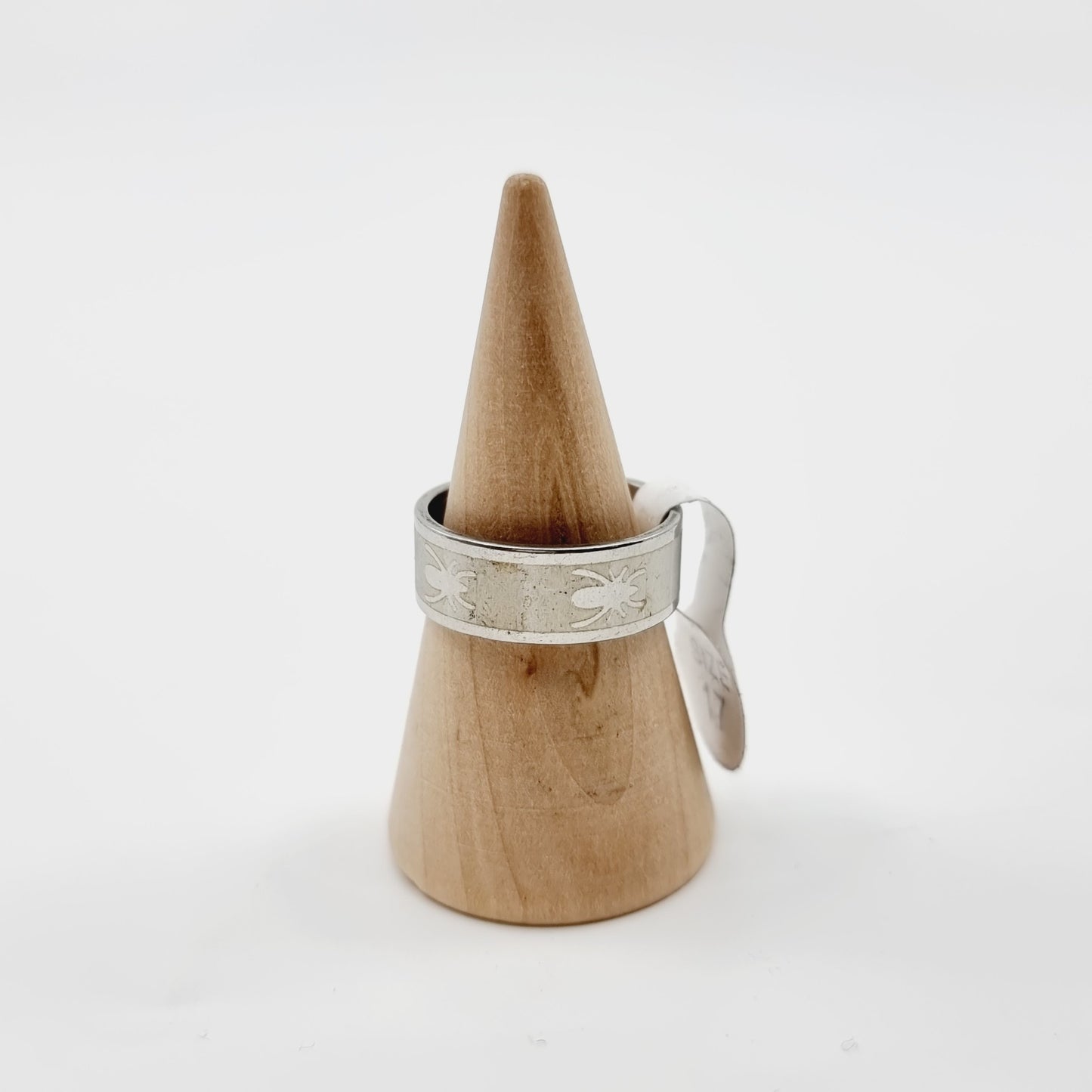 Bague argentée - araignée (SIZE : 17) - Modèle n°31