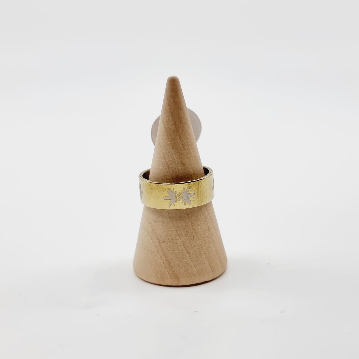 Bague dorée - feuilles (SIZE : 17) - Modèle n°32