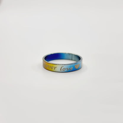 Bague irisée - forever love (SIZE : 19) - Modèle n°39