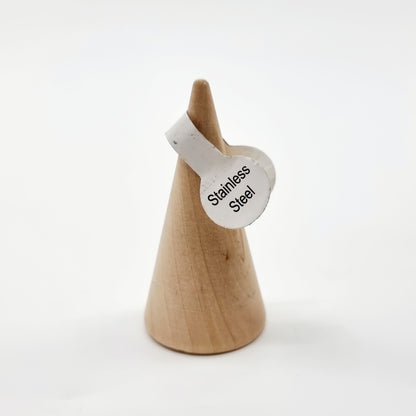 Bague argentée  - coeur (SIZE : 21) - Modèle n°5