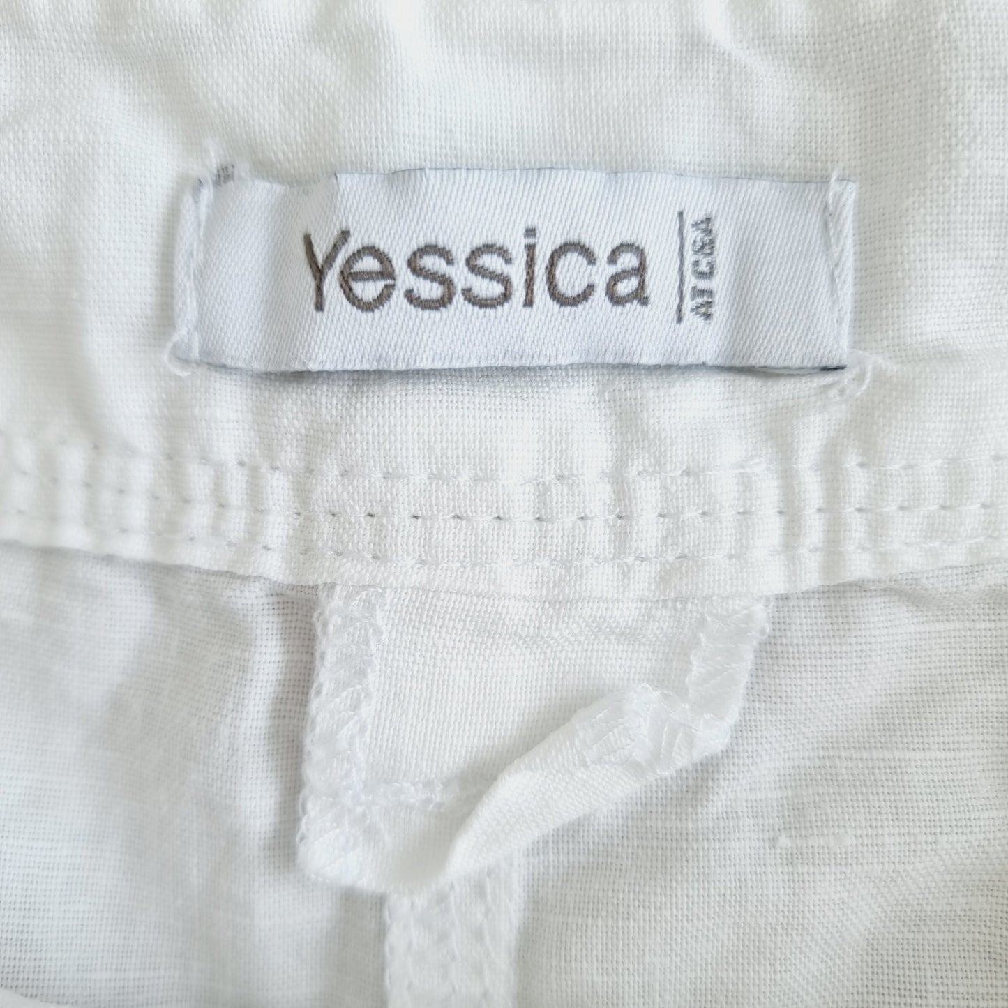 Jupe A-line blanche (SIZE : 48)