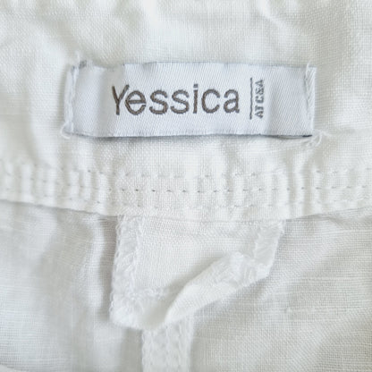 Jupe A-line blanche (SIZE : 48)