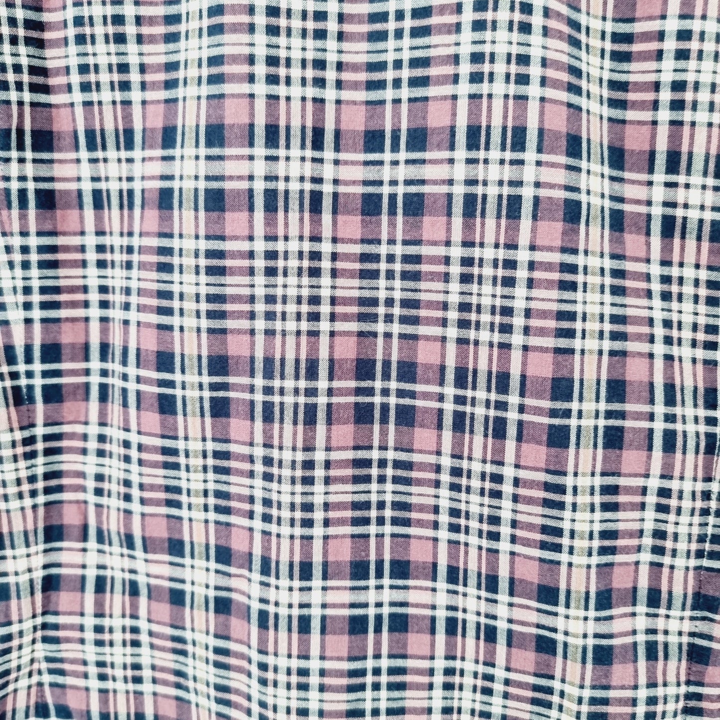 Chemise longue à carreaux (SIZE : M)