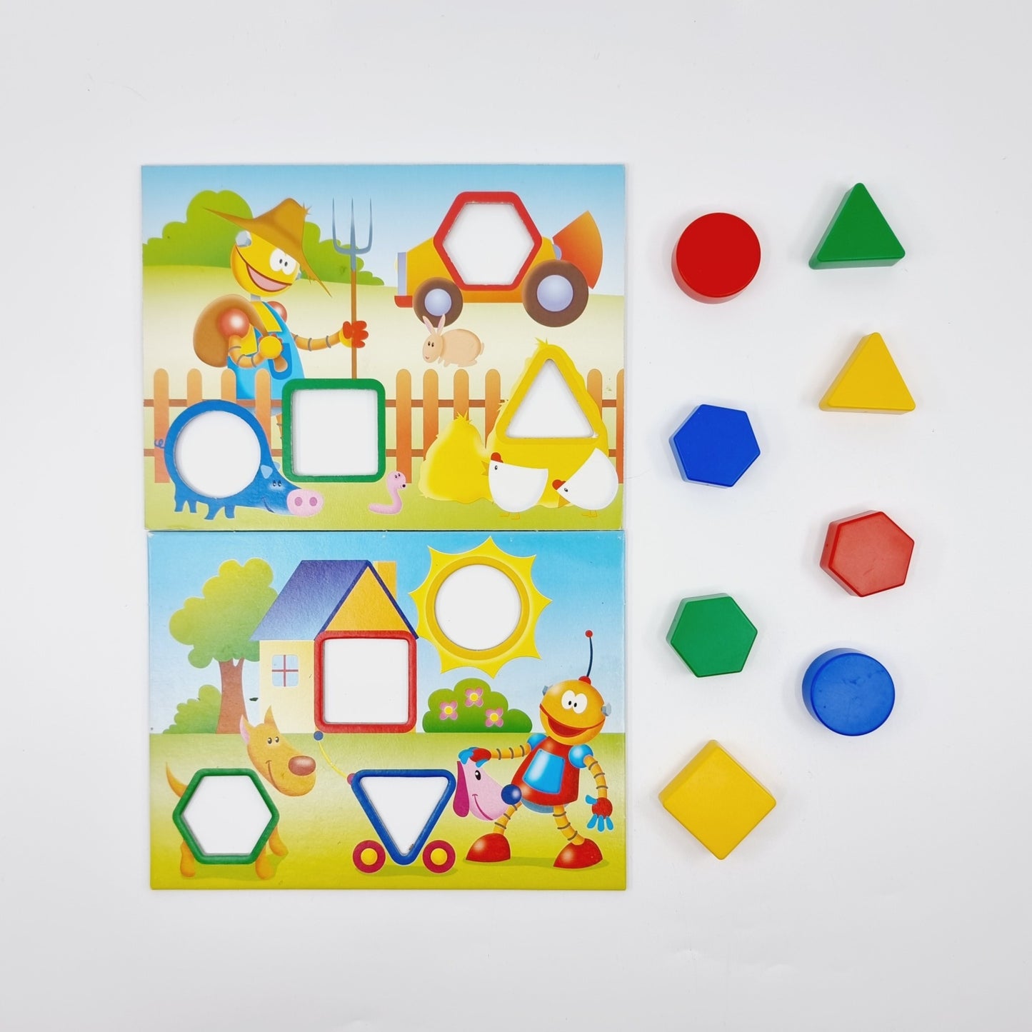 Jeu des formes et des couleurs