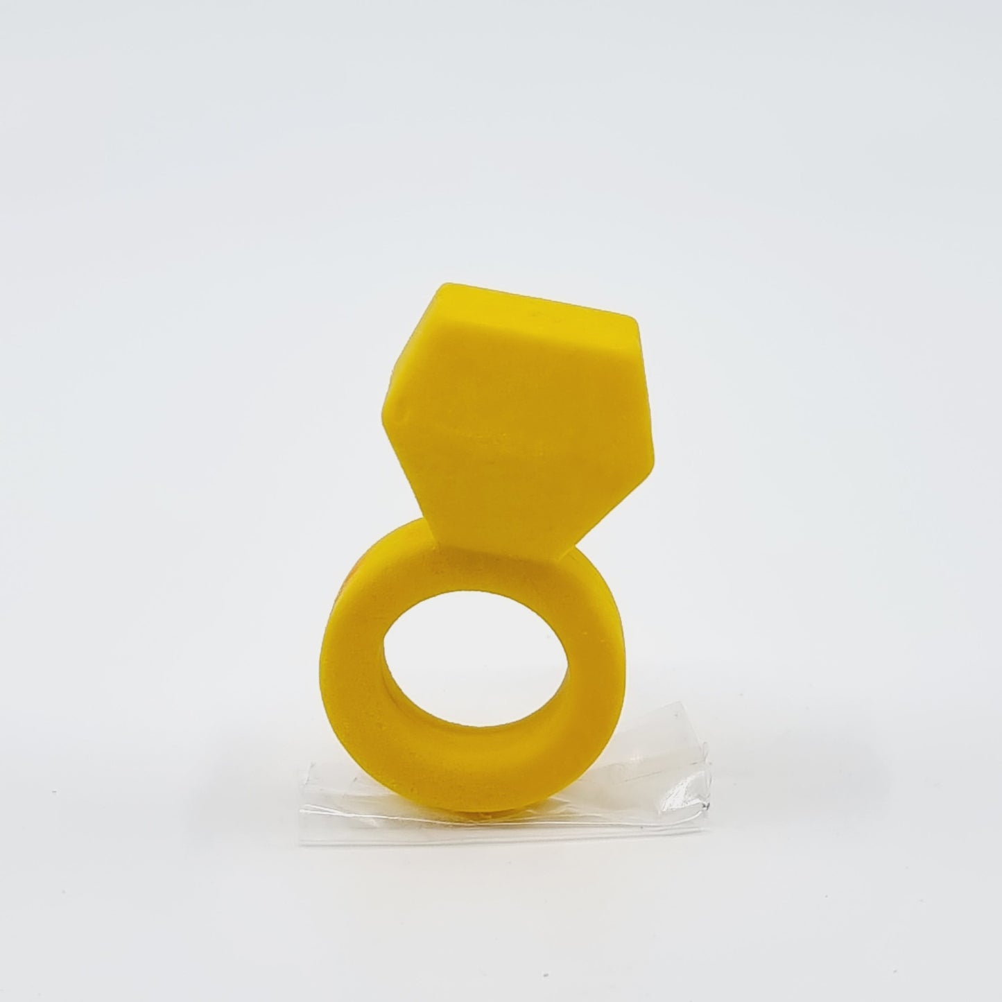 Gomme bague - jaune