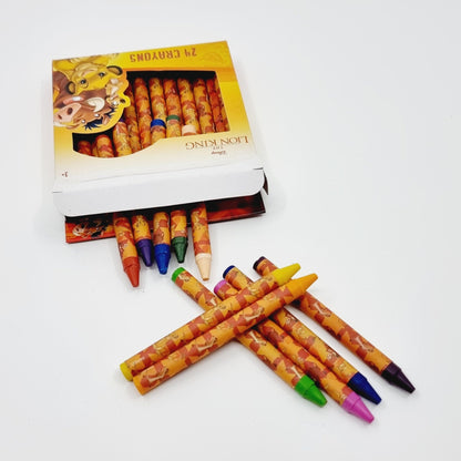 Crayons gras - Le Roi Lion (24 crayons)
