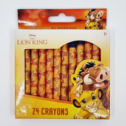 Crayons gras - Le Roi Lion (24 crayons)