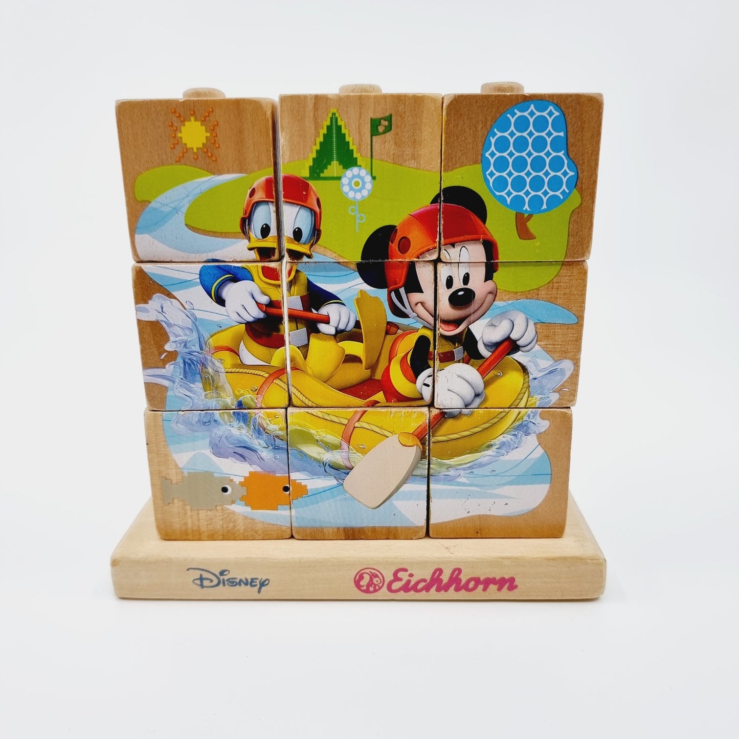 Puzzle cube sur support - Mickey et ses amis