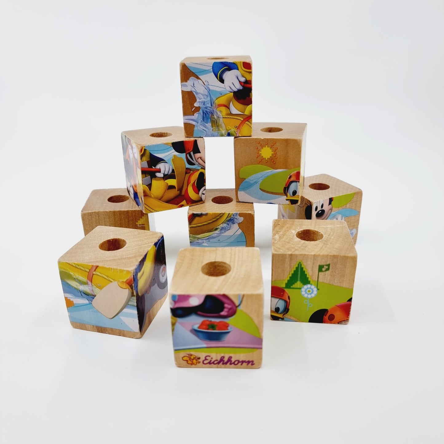 Puzzle cube sur support - Mickey et ses amis